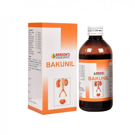 Dr. Bakshi's BAKSON'S HOMOEOPATHY Bakunil Syrup (200ml)