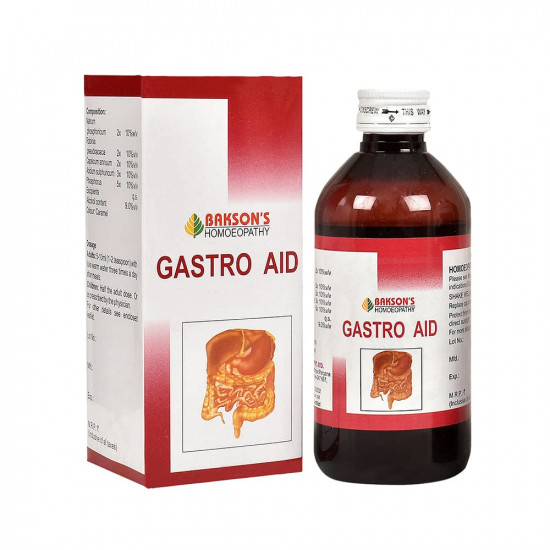 Dr. Bakshi's BAKSON'S HOMOEOPATHY Bakson's Homoeopathy Gastro Aid Syrup (200Ml)
