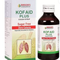 Dr. Bakshi's BAKSON'S HOMOEOPATHY Kof Aid Plus SF Syrup 115ml_Pack of 2