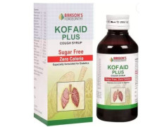 Dr. Bakshi's BAKSON'S HOMOEOPATHY Kof Aid Plus SF Syrup 115ml_Pack of 2