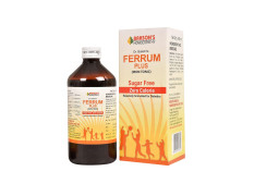 Dr. Bakshi's BAKSON'S HOMOEOPATHY Ferrum Plus (Sugar Free) Syrup (450ml)