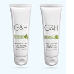 G & H Amway Refresh Body Wash Gel Pack of 2