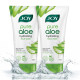 Joy Hydrating Aloe Vera Face Wash for Summers | Controls Excess Oil & Removes Dirt 150ml x 2 | Non Drying Gel Face Wash