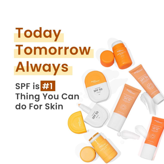 Earth Rhythm Mineral Sunscreen Serum SPF 50 with Zinc Oxide & Vitamin E | Light and non-greasy Texture | Face serum with SPF 50, Sunserum| All skin types | Unisex – 50g