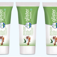 Amway Small Herbal Glisterr Toothpaste for Enamel Protection, Pack of 3