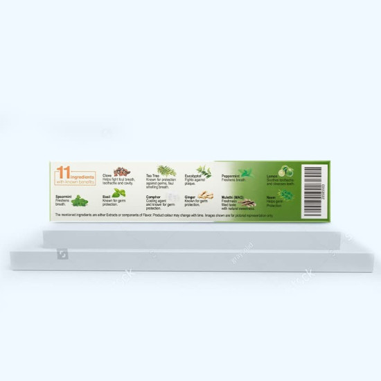 Amway Small Herbal Glisterr Toothpaste for Enamel Protection, Pack of 3