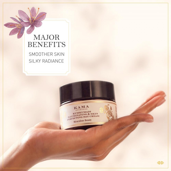Kama Ayurveda Kumkumadi Illuminating & Skin Perfecting Day Cream 50g