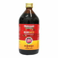 Baidyanath Asli Ayurved Arjunamrita - 450ml | Ayurvedic Herbal Tonic with Arjuna, Vidarikand & Kamal Phool | Traditional Wellness Support