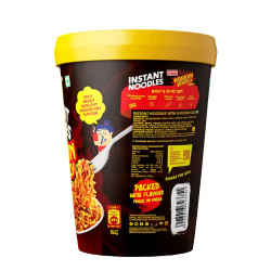 MasterChow Instant Cup Noodles - 2x Spicy Korean Noodles | Delicious Saucy Authentic Korean Taste With Extra Veggies | 100g