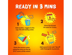 MasterChow Instant Cup Noodles - Chowmein Noodles | Whole Wheat Cup Noodles 100g