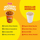 MasterChow Instant Cup Noodles - Chowmein Noodles | Whole Wheat Cup Noodles 100g