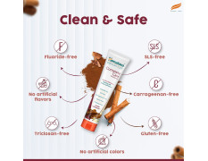 Himalaya Botanique Complete Care Toothpaste - Simply Cinnamon | Free from Fluoride & SLS | For Fresh Breath and Clean Mouth | 150g
