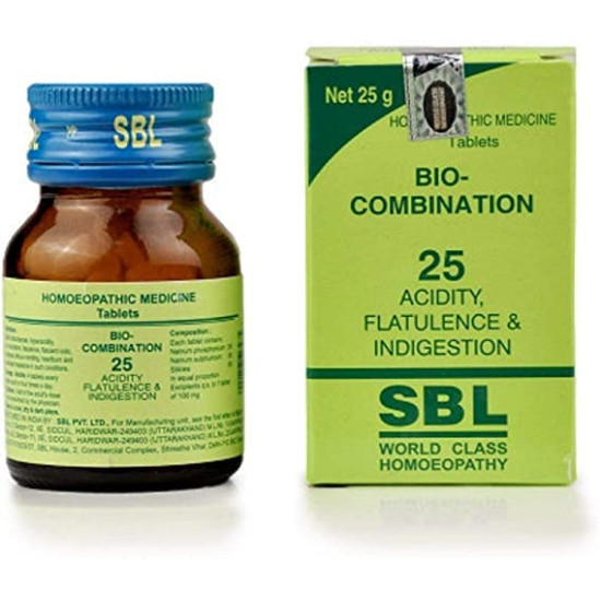 SBL's Bio-Combination 25 No. Tablets - 25 gm (Pack of 2)