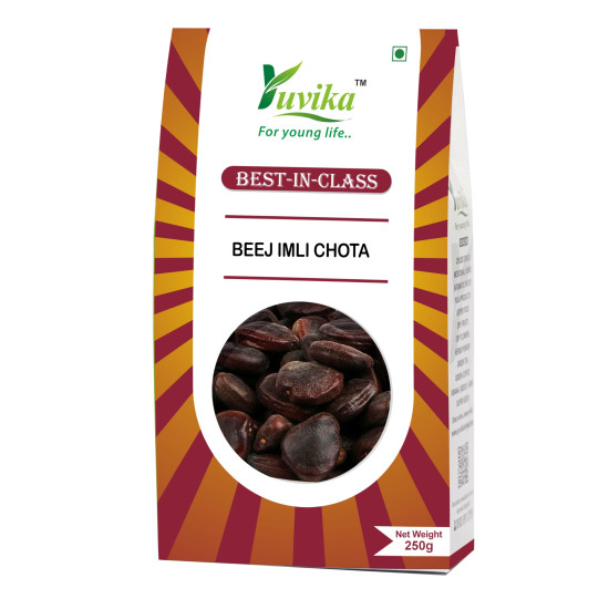 Yuvika Beej Imli Chota - Emli Seeds Small - Tamarind Seeds - Tamarindus Indica 250 Grams