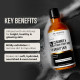 Dr. Sheth's Ceramide & Vitamin C Body Wash | For Bright, Healthy & Glowing Skin | Exfoliates & Evens Skin Tone | 4% Actives (1% Lactic Acid, 1% Glycolic Acid & 2% Niacinamide) | Sulphate Free | Gentle Exfoliating Shower Gel