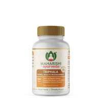 Maharishi Ayurveda Triphala Tablets 1000mg 120 Tablets | Supports Healthy Digestion | Improves Bowel Wellness| Relieves Constipation | Pure Herbs Used | (Pack of 1))