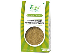 Yuvika Sonf Moti Powder - Saunf Moti Powder - Fennel Seeds - Foeniculum Vulgare 100 Grams