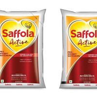 Saffola Active Refined Oil - Pro Weight Watchers Edible Oil 1 Litre Pouch
