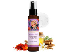 Auravedic Kumkumadi Face Wash For Dry Skin Women Men Best Facewash For Acne and Dark Spots Kumkumadi Oil Niacinamide Face Wash For Oily Skin Dry and Combination Brightening Skincare Routine