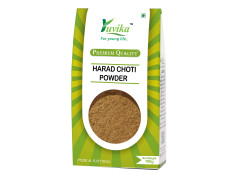 Yuvika Harad Choti Powder - Kali Harad - Black Himej - Jangi Haritaki - Terminalia Chebula 100 Grams