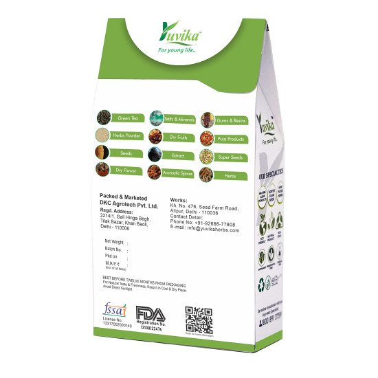 Yuvika Harad Choti Powder - Kali Harad - Black Himej - Jangi Haritaki - Terminalia Chebula 100 Grams