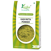 Yuvika Kadi Patta Powder - Kari Leaf - Meetha Neem - Curry Leaves - Murraya Koenigii 100 Grams