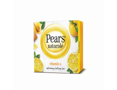 Pears Naturale Refreshing Vitamin C 100g Bathing Bar with Natural Vitamin C Extract | for Refreshed & Radiant glowing Skin|with goodness of 100% Natural Ingredients