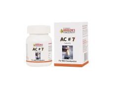 Dr. Bakshi's BAKSON'S HOMOEOPATHY AC#7 TABLETS -75TABS
