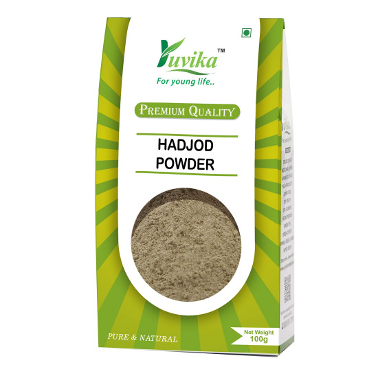 Yuvika Hadjod Powder - Cissus Quadrangularis - Pirandai 100 Grams