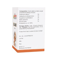 Dr. Bakshi's BAKSON'S HOMOEOPATHY FLU AID TABLETS-75TABS