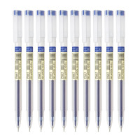 FLAIR Glass Gel Pen Wallet Pack | Tip Size 0.6 mm | Water Proof Ink For Smooth Flow System | Low-Viscosity Ink For Smudge Free Writing | Blue Ink, Pack Of 20