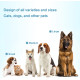 Inralimot Dog Toothbrush Cat Finger, Teeth Cleaning Set Soft Bristles for Easy Dental Care Toothbrush Suitable for Large to Small Dogs Cats and Small Pets Color: Pink or cyan,Manual, Adult