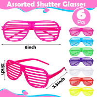 Party Propz Funky Party Goggles - Pack of 6 | Party Goggles for Adults | Multicolor Goggle Party Pack | Shutter Party Glasses for Men | Party Glass for Bachelorette, Pool Party, Birthday, New Year Party Propz Funky Party Goggles - Pack of 6 | Party Goggles for Adults | Multicolor Goggle Party Pack | Shutter Party Glasses for Men | Party Glass for Bachelorette, Pool Party, Birthday, New Year