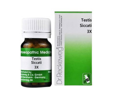 Dr. Reckeweg Testes Siccati 3x Tablets (2 x 20 g)