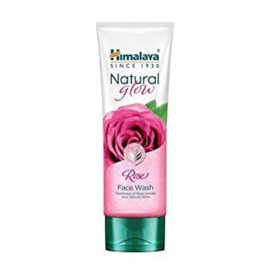 Himalaya Natural Glow Rose Face Wash 50 ml (Pack of 2)