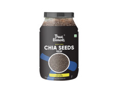 True Elements Chia Seeds 2kg - Raw Seeds for Eating | Chia seeds | Non GMO | Seeds for Weight Management | Diet Food | Rich in Fibre and Calcuim