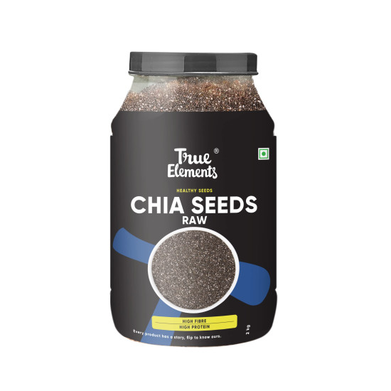 True Elements Chia Seeds 2kg - Raw Seeds for Eating | Chia seeds | Non GMO | Seeds for Weight Management | Diet Food | Rich in Fibre and Calcuim True Elements Chia Seeds 2kg - Raw Seeds for Eating | Chia seeds | Non GMO | Seeds for Weight Management | Diet Food | Rich in Fibre and Calcuim
