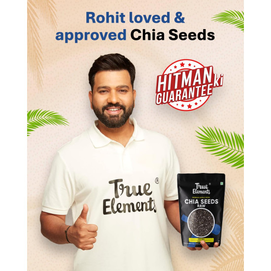 True Elements Chia Seeds 2kg - Raw Seeds for Eating | Chia seeds | Non GMO | Seeds for Weight Management | Diet Food | Rich in Fibre and Calcuim True Elements Chia Seeds 2kg - Raw Seeds for Eating | Chia seeds | Non GMO | Seeds for Weight Management | Diet Food | Rich in Fibre and Calcuim