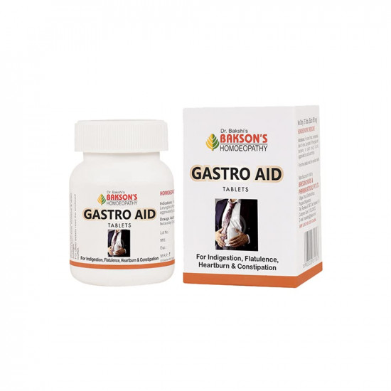 Dr. Bakshi's BAKSON'S HOMOEOPATHY Bakson Gastro Aid Tablets-75Tabs