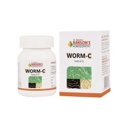 Dr. Bakshi's BAKSON'S HOMOEOPATHY WORM C TABLETS -75TABS