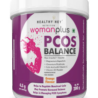 HealthyHey Nutrition Woman Plus PCOS Balance - Orange Flavour Powder - 200g