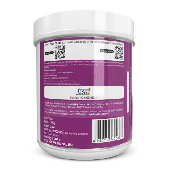 HealthyHey Nutrition Woman Plus PCOS Balance - Orange Flavour Powder - 200g