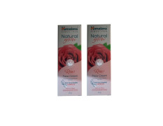 Himalaya natural glow rose face cream 25gm, Pack 2