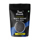 True Elements Raw Black Sesame Seeds 400gm - Black Til Seeds for Eating | Natural Black Gingelly Oil Seeds | Indian Spices for Everyday Essentials | Versatile ingridient | Antioxidant rich | Kaale Til
