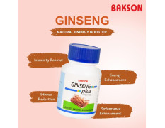 Dr. Bakshi's BAKSON'S HOMOEOPATHY GINSENG PLUS CAPSULE-30 CAPSULES