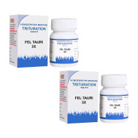 Dr. Bakshi's BAKSON'S HOMOEOPATHY FEL TAURI-3X TABLETS (100 UNITS) - Pack of 2