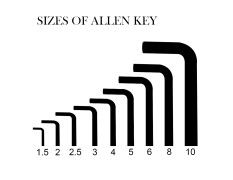 THEMISTO TH-T09 9pcs Allen Key Set