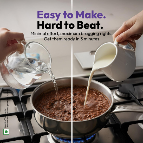 True Elements High Protein Oats 400g | 22g Protein | High Protein Rolled Oats | 100% Wholegrain | Rich in Fiber | No Added Sugar | Healthy Breakfast Cereal True Elements High Protein Oats 400g | 22g Protein | High Protein Rolled Oats | 100% Wholegrain | Rich in Fiber | No Added Sugar | Healthy Breakfast Cereal