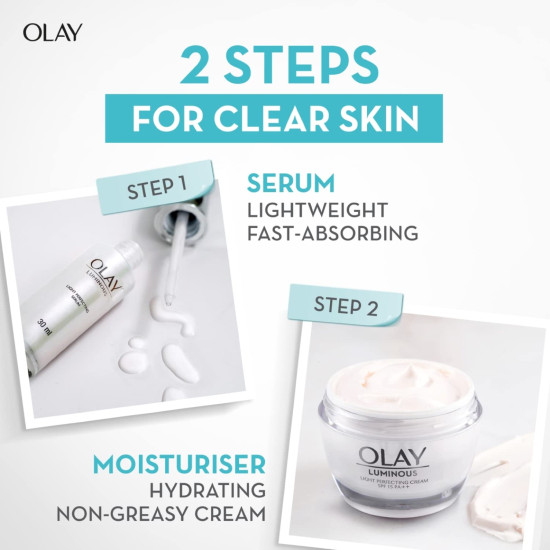 Olay 99% pure Niacinamide Face Cream for all ages l Suitable for Normal, Oily, Dry, Combination Skin l Fights dark spots, dullness and provides radiant glow l 100% Money Back Guarantee l 50g Olay 99% pure Niacinamide Face Cream for all ages l Suitable for Normal, Oily, Dry, Combination Skin l Fights dark spots, dullness and provides radiant glow l 100% Money Back Guarantee l 50g