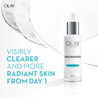 Olay Face Serum | Clear and Even Skin | Fights Dullness and Provides Radiant Glow| Normal, Oily, Dry, Combination Skin | Paraben and Sulphate Free (30ml, Niacinamide) Olay Face Serum | Clear and Even Skin | Fights Dullness and Provides Radiant Glow| Normal, Oily, Dry, Combination Skin | Paraben and Sulphate Free (30ml, Niacinamide)